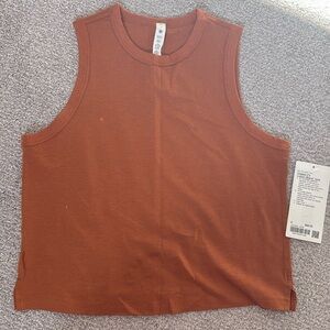 Lululemon classic fit cotton blend tank